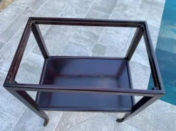 Pamono Art Deco Bar Trolley with Removable Tray, 1930s><noscript><img width=