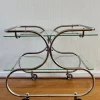 Hot Pamono Art Deco Bauhaus Chromed Bar Cart by Willem Hendrik Gispen
