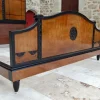 Clearance Pamono Art Deco Bed in Carved Wood, 1920