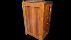 Discount Pamono Art Deco Bedside Cabinets in Walnut, 1930s, Set of 2