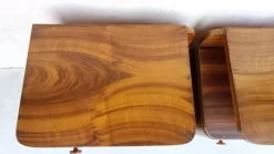 Pamono Art Deco Bedside Tables by Jindrich Halabala for Up Závody, 1940s, Set of 2><noscript><img width=