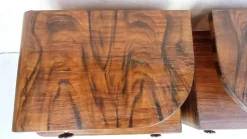 Pamono Art Deco Bedside Tables by Jindrich Halabala, 1940s, Set of 2><noscript><img width=