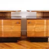 Pamono Art Deco Bedside Tables by Jindrich Halabala for Up Zavody, 1940s, Set of 2> Nightstands