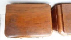 Pamono Art Deco Bedside Tables by Jindrich Halabala for Up Závody, 1930s, Set of 2><noscript><img width=