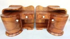 Discount Pamono Art Deco Bedside Tables by Jindřich Halabala for Up Závody, 1930s, Set of 2