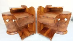 Discount Pamono Art Deco Bedside Tables by Jindřich Halabala for Up Závody, 1930s, Set of 2