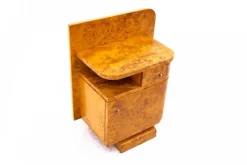 Best Pamono Art Deco Bedside Tables, Poland, 1930s, Set of 2