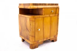 Pamono Art Deco Bedside Tables, 1950s, Set of 2><noscript><img width=