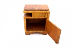 Pamono Art Deco Bedside Tables, 1950s, Set of 2><noscript><img width=