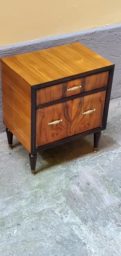 Pamono Art Deco Bedside Tables, 1920s, Set of 2><noscript><img width=