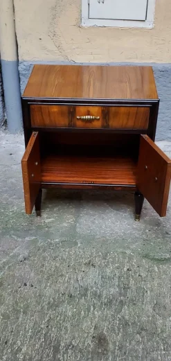 Pamono Art Deco Bedside Tables, 1920s, Set of 2><noscript><img width=