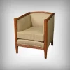 Pamono Art Deco Beech Armchair, 1930s> Lounge Chairs & Armchairs