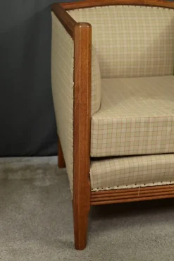 Pamono Art Deco Beech Armchair, 1930s><noscript><img width=