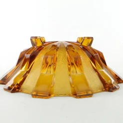 Pamono Art Deco Belgian Bowl by Val Saint Lambert, 1950s> Bowls