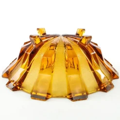 Pamono Art Deco Belgian Bowl by Val Saint Lambert, 1950s><noscript><img width=