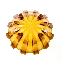 Pamono Art Deco Belgian Bowl by Val Saint Lambert, 1950s><noscript><img width=
