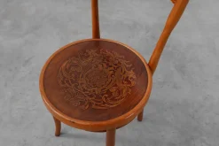Pamono Art Deco Bentwood Chair from Jacob & Josef Kohn, Austria, 1910s><noscript><img width=