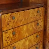 Outlet Pamono Art Deco Birch and Walnut Burl Bedroom Set by Osvaldo Borsani, 1930s, Set of 4