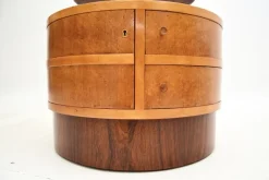 Pamono Art Deco Birds Eye Maple Occasional Table, 1930s><noscript><img width=
