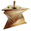 Discount Pamono Art Deco Box in Copper and Brass by John Otar, 1930s