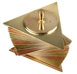 Discount Pamono Art Deco Box in Copper and Brass by John Otar, 1930s