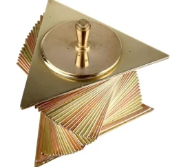 Discount Pamono Art Deco Box in Copper and Brass by John Otar, 1930s