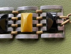 Pamono Art Deco Bracelet attributed to Jakob Bengel, Germany, 1930s