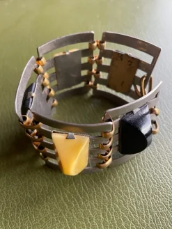Pamono Art Deco Bracelet attributed to Jakob Bengel, Germany, 1930s