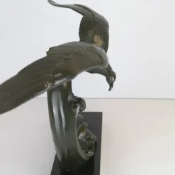 Clearance Pamono Art Deco Bronze Sculpture by Ouline, 1930s