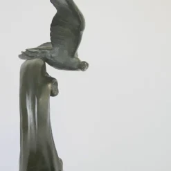 Clearance Pamono Art Deco Bronze Sculpture by Ouline, 1930s