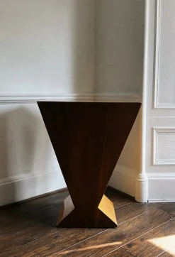 Pamono Art Deco Burl Commode or Console><noscript><img width=