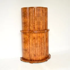 Pamono Art Deco Burr Walnut Cocktail Cabinet from Epstein, 1930s> Cabinets & Wardrobes