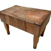 Pamono Art Deco Butcher's Block Table, 1970s> Worktables & Workbenches