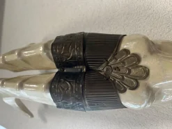 Pamono Art Deco Capricorn Wall Lamp, 1930s><noscript><img width=