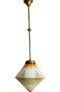 Online Pamono Art Deco Ceiling Lamp, 1930s