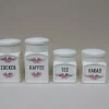 Outlet Pamono Art Deco Ceramic Jars from Max Roesler, Set of 4