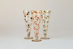 Clearance Pamono Art Deco Champagne Glasses, 1920s, Set of 3