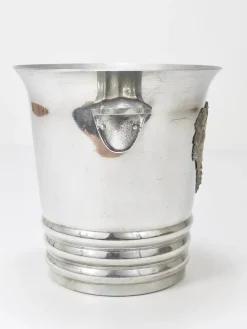 Pamono Art Deco Champagne Ice Bucket from Heidsieck & Co, 1940s><noscript><img width=