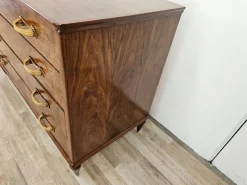 Pamono Art Deco Chest of Drawers in Walnut Burl, 1940><noscript><img width=