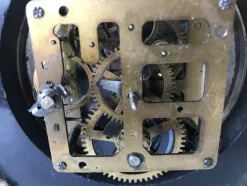 Outlet Pamono Art Deco Clock in Marble and Brass, 1930s