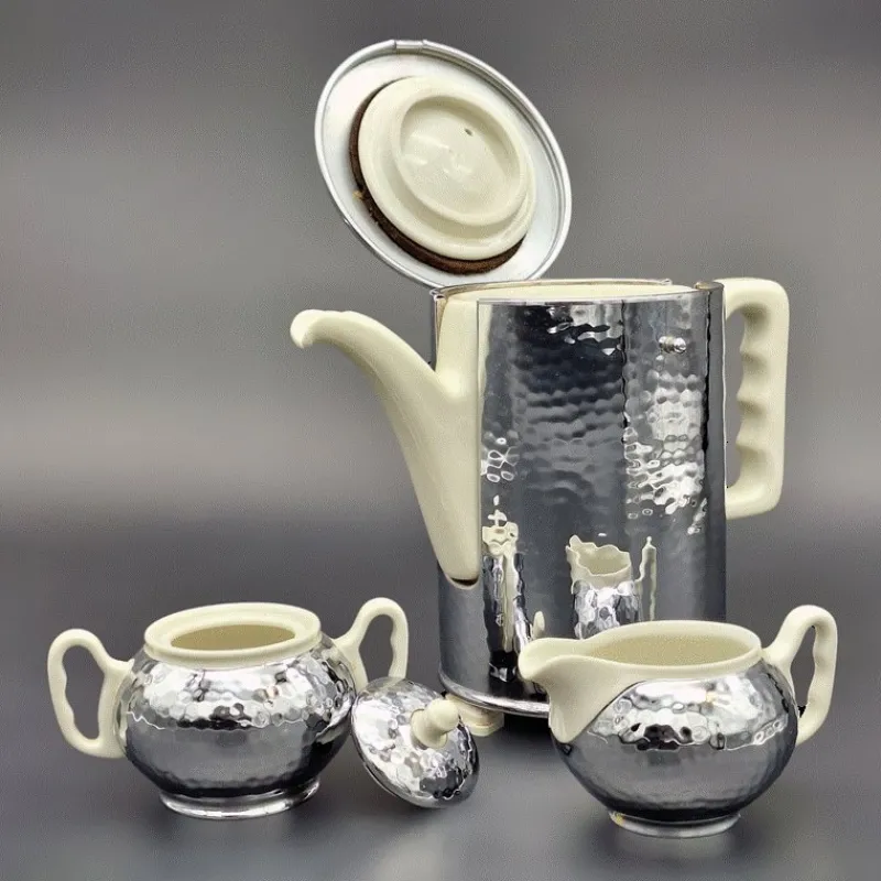Pamono Art Deco Coffee Service from Thermisol, 1930s, Set of 3