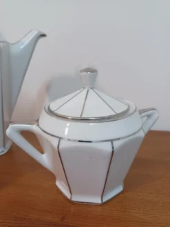 Hot Pamono Art Deco Coffee Service, 1930s, Set of 9