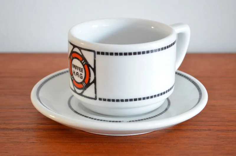 Pamono Art Deco Coffee Set by Edurad Scotland & Otto Haupt for Tettau, 1940s, Set of 5> Coffee & Tea Service