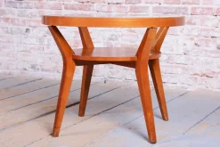 New Pamono Art Deco Coffee Table in Oak by Koželka and Kropáček, 1940s