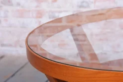 New Pamono Art Deco Coffee Table in Oak by Koželka and Kropáček, 1940s