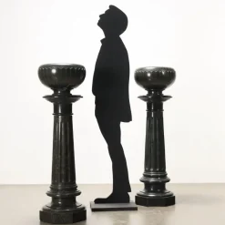 Sale Pamono Art Deco Columns, Set of 2