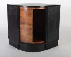 Pamono Art Deco Corner Bar by Jindrich Halabala for Up Závody, 1930s> Serving Bar Carts & Trolleys