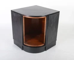 Pamono Art Deco Corner Bar by Jindrich Halabala for Up Závody, 1930s><noscript><img width=