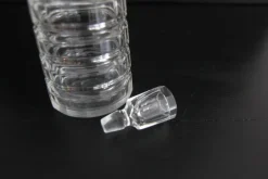 Pamono Art Deco Crystal Glass Carafe, 1930s><noscript><img width=