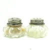 Outlet Pamono Art Deco Crystal Salt Holders, United Kingdom, 1950s, Set of 2